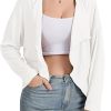 Women's Casual Cardigan Sweaters Open Front Knit Shrug for Women Cropped Lightweight Fall Tops 2025